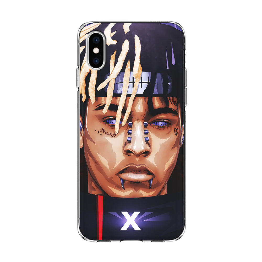 XXXTentacion Akatsuki iPhone Xs Case-Phone Case-Clear Soft Case-Altracase