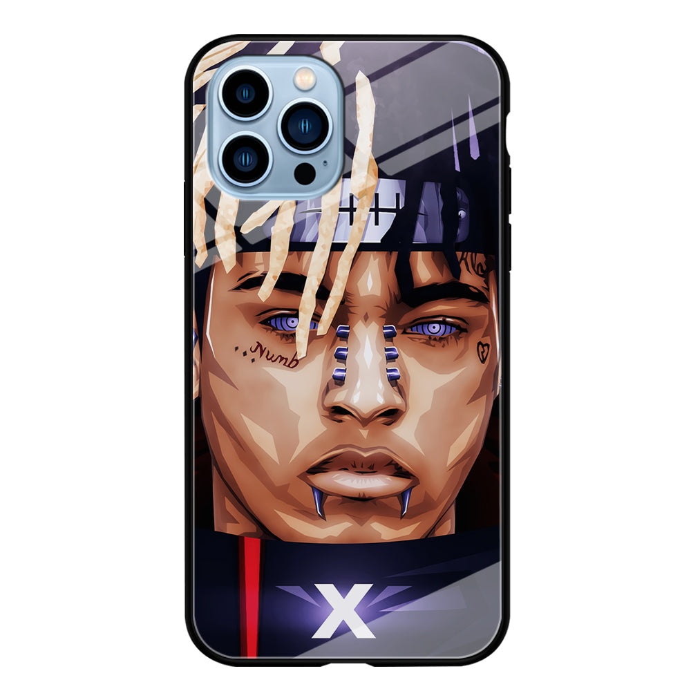 XXXTentacion Akatsuki iPhone 14 Pro Max Case-Phone Case-Tempered Glass Case-Altracase