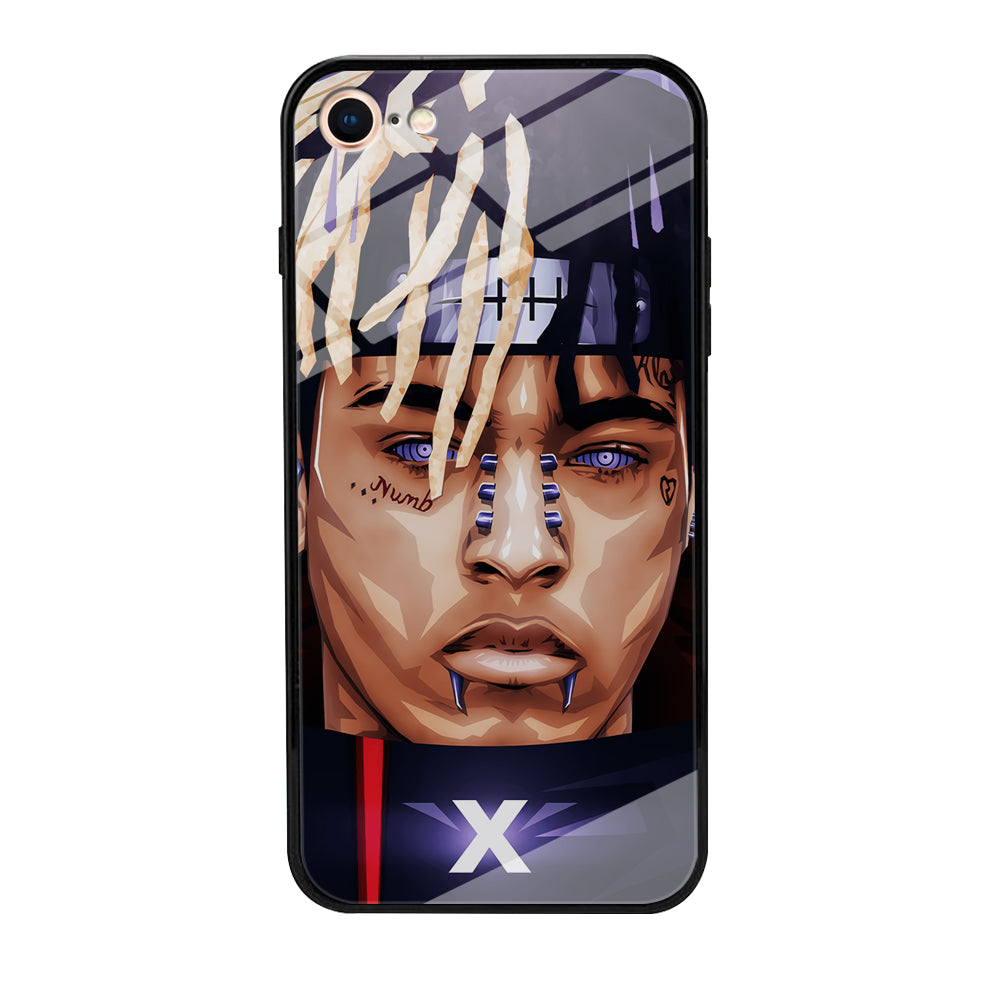 XXXTentacion Akatsuki iPhone SE 2020 Case-Phone Case-Tempered Glass Case-Altracase