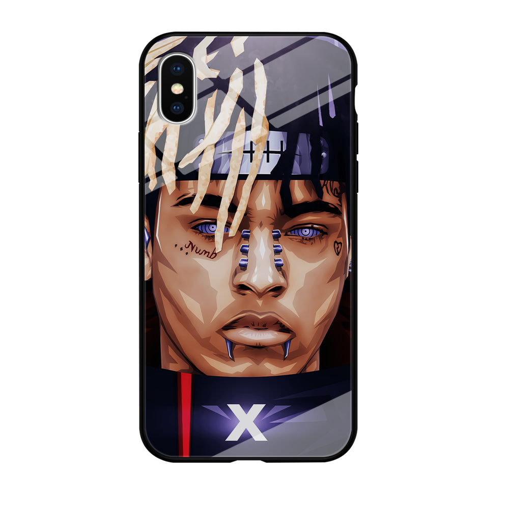 XXXTentacion Akatsuki iPhone Xs Case-Phone Case-Tempered Glass Case-Altracase