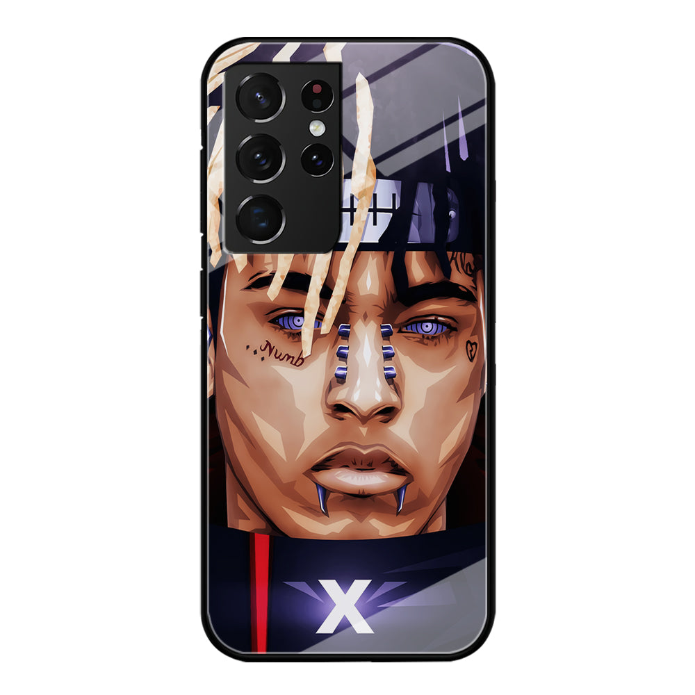 XXXTentacion Akatsuki Samsung Galaxy S22 Ultra Case-Phone Case-Tempered Glass Case-Altracase
