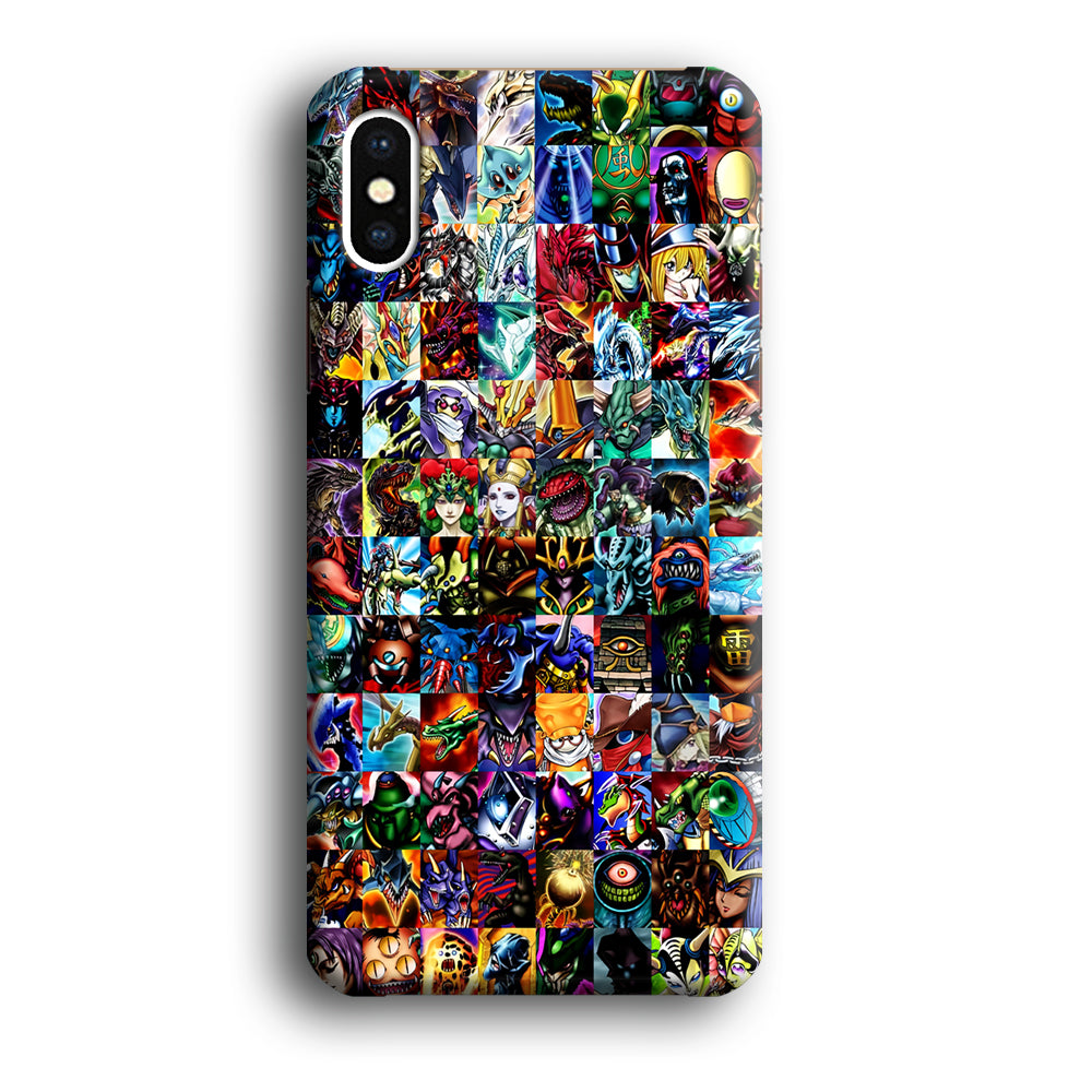 Yu-Gi-Oh All Monster Cards iPhone Xs Case-Phone Case-3D Case-Altracase