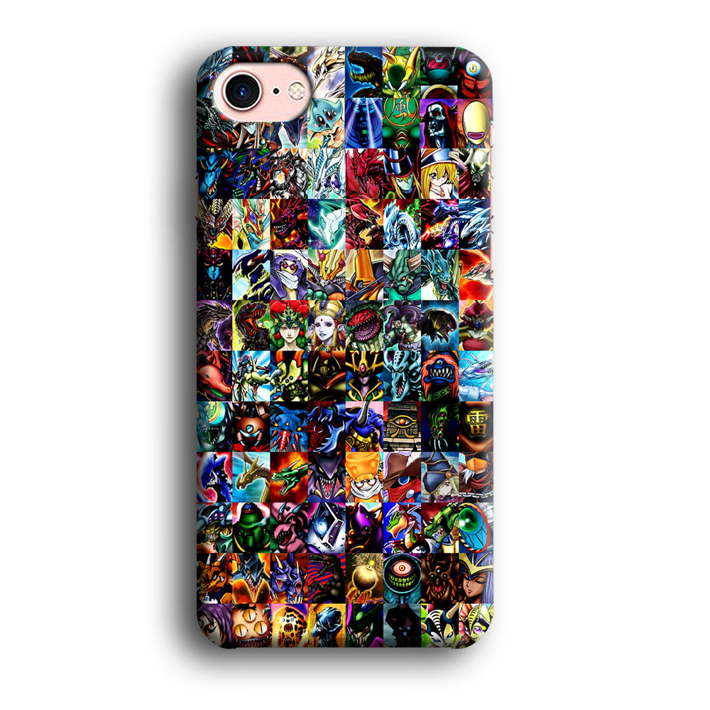 Yu-Gi-Oh All Monster Cards iPhone SE 3 2022 Case-Phone Case-3D Case-Altracase