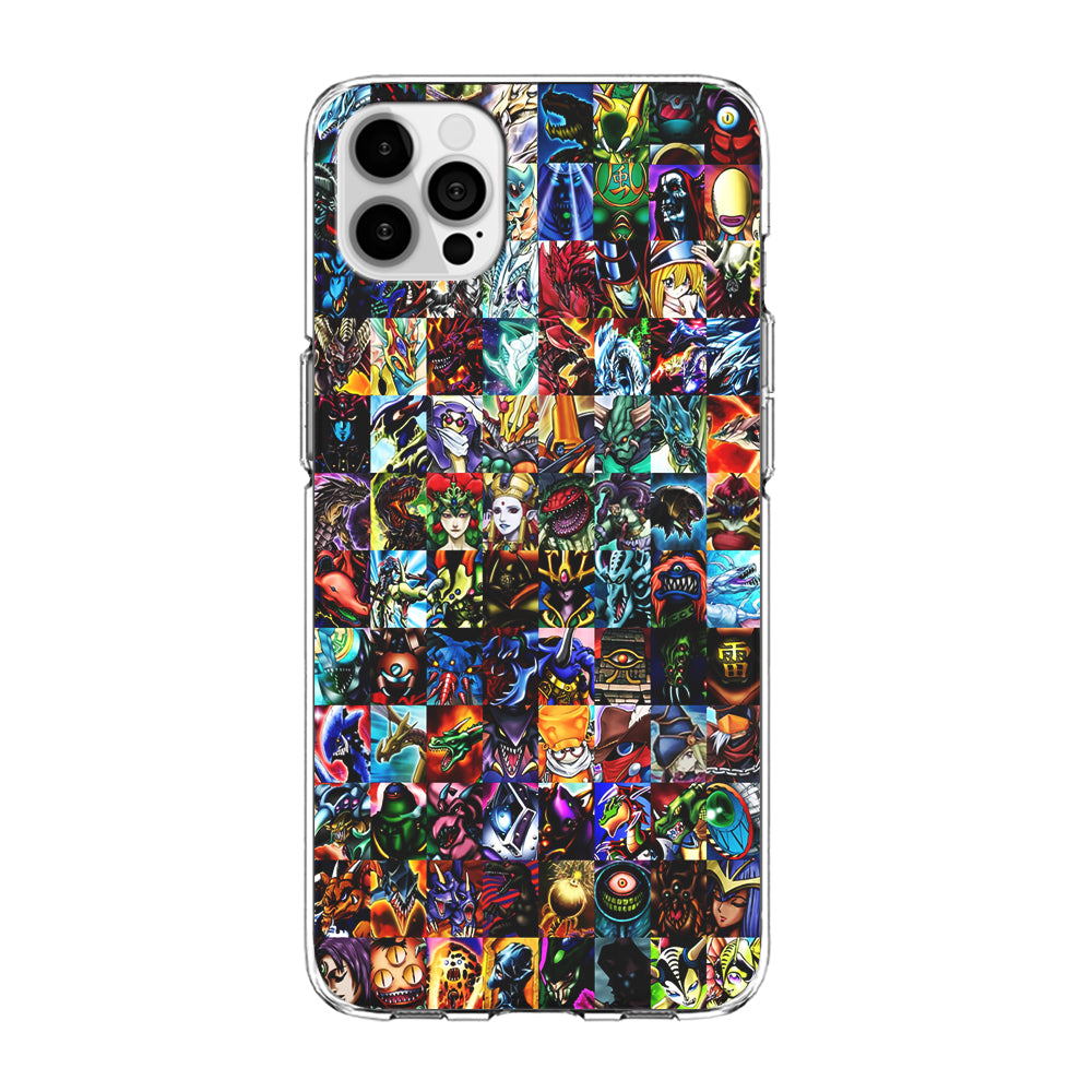 Yu-Gi-Oh All Monster Cards iPhone 15 Pro Max Case-Phone Case-Clear Soft Case-Altracase