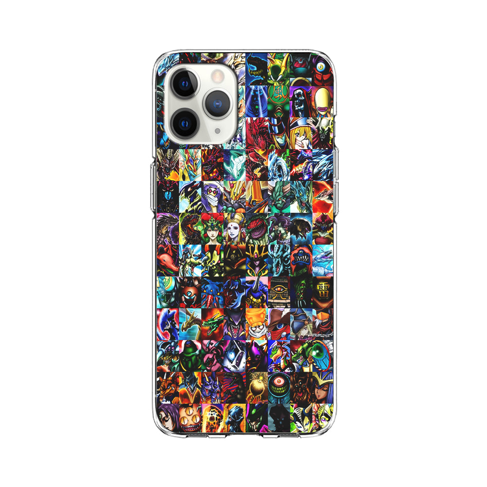 Yu-Gi-Oh All Monster Cards iPhone 11 Pro Max Case-Phone Case-Clear Soft Case-Altracase