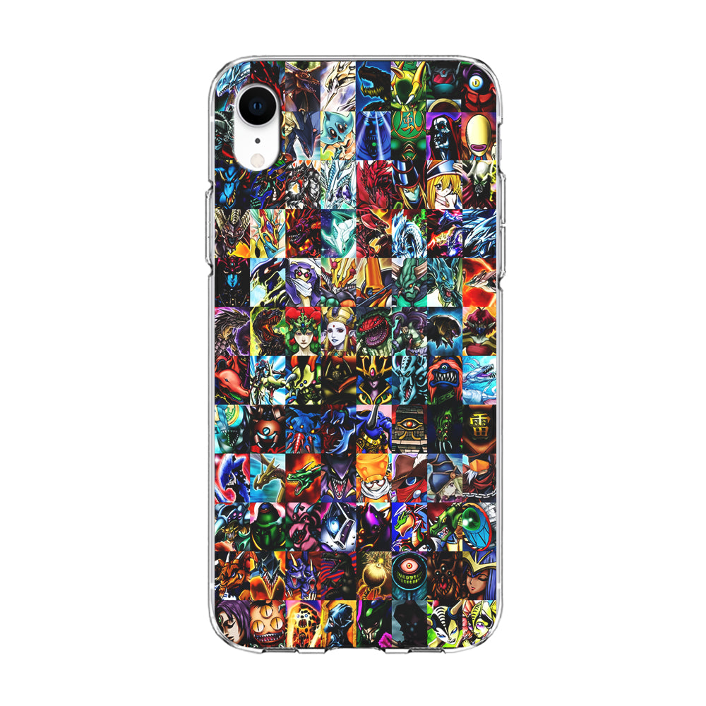 Yu-Gi-Oh All Monster Cards iPhone XR Case-Phone Case-Clear Soft Case-Altracase