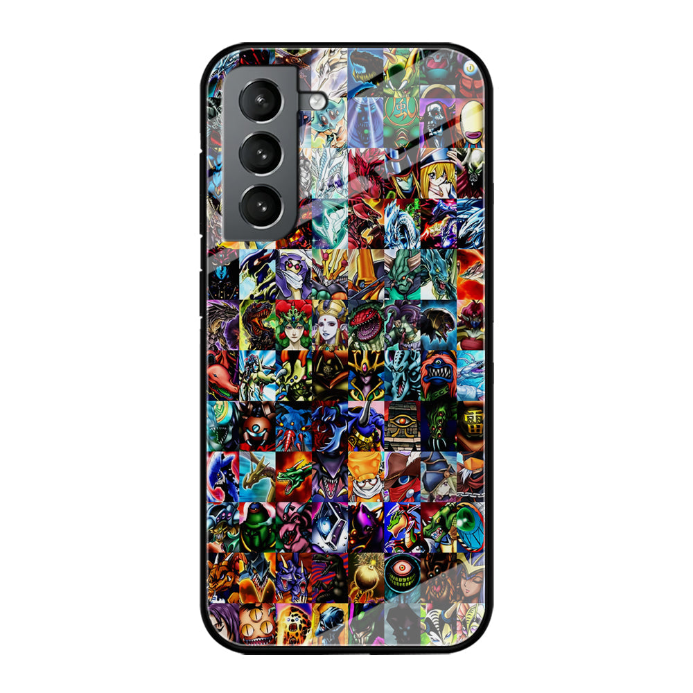 Yu-Gi-Oh All Monster Cards Samsung Galaxy S23 Case-Phone Case-Tempered Glass Case-Altracase