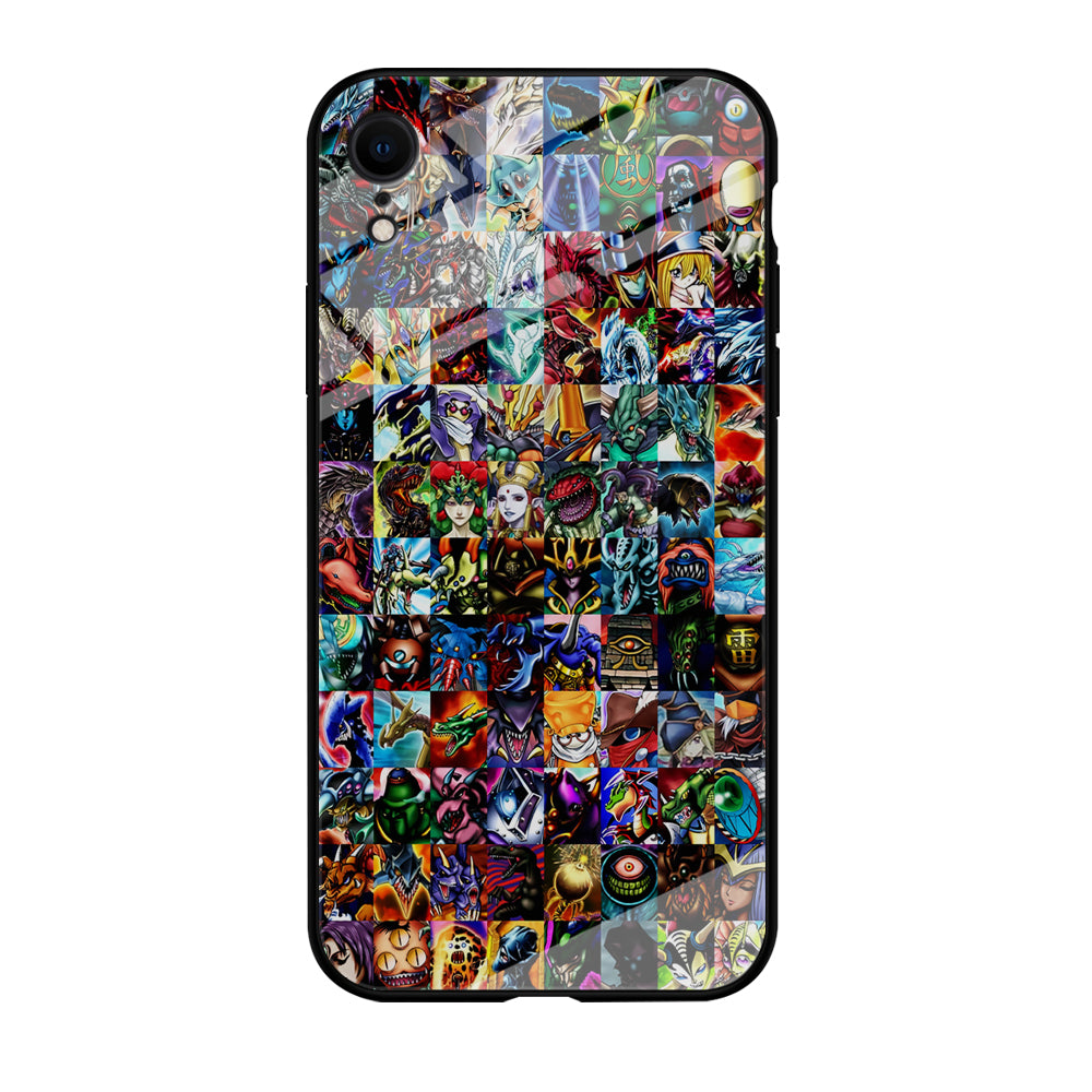 Yu-Gi-Oh All Monster Cards iPhone XR Case-Phone Case-Tempered Glass Case-Altracase