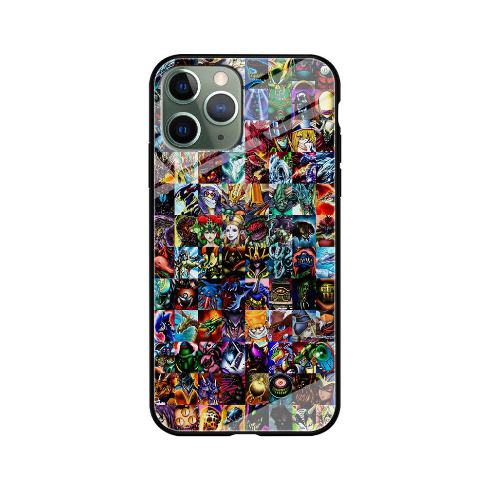 Yu-Gi-Oh All Monster Cards iPhone 11 Pro Max Case-Phone Case-Tempered Glass Case-Altracase