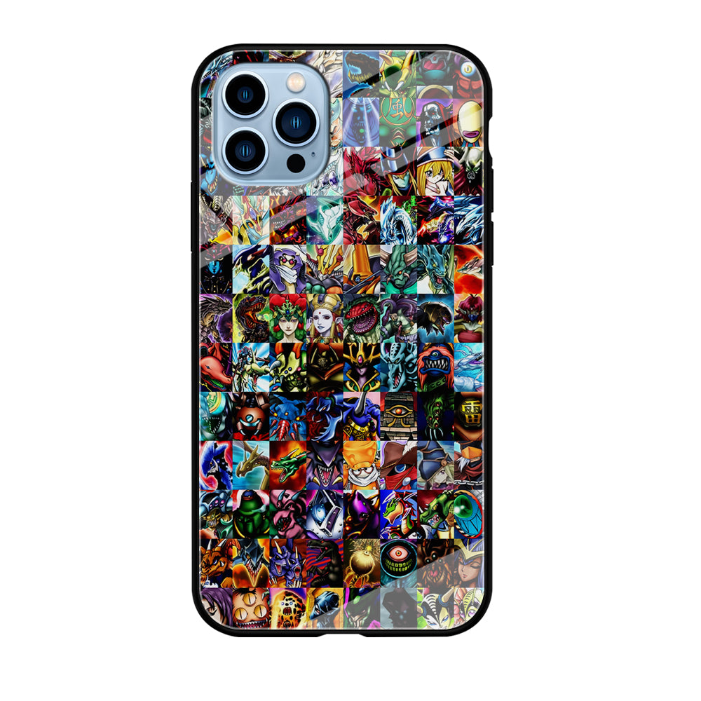 Yu-Gi-Oh All Monster Cards iPhone 12 Pro Max Case-Phone Case-Tempered Glass Case-Altracase