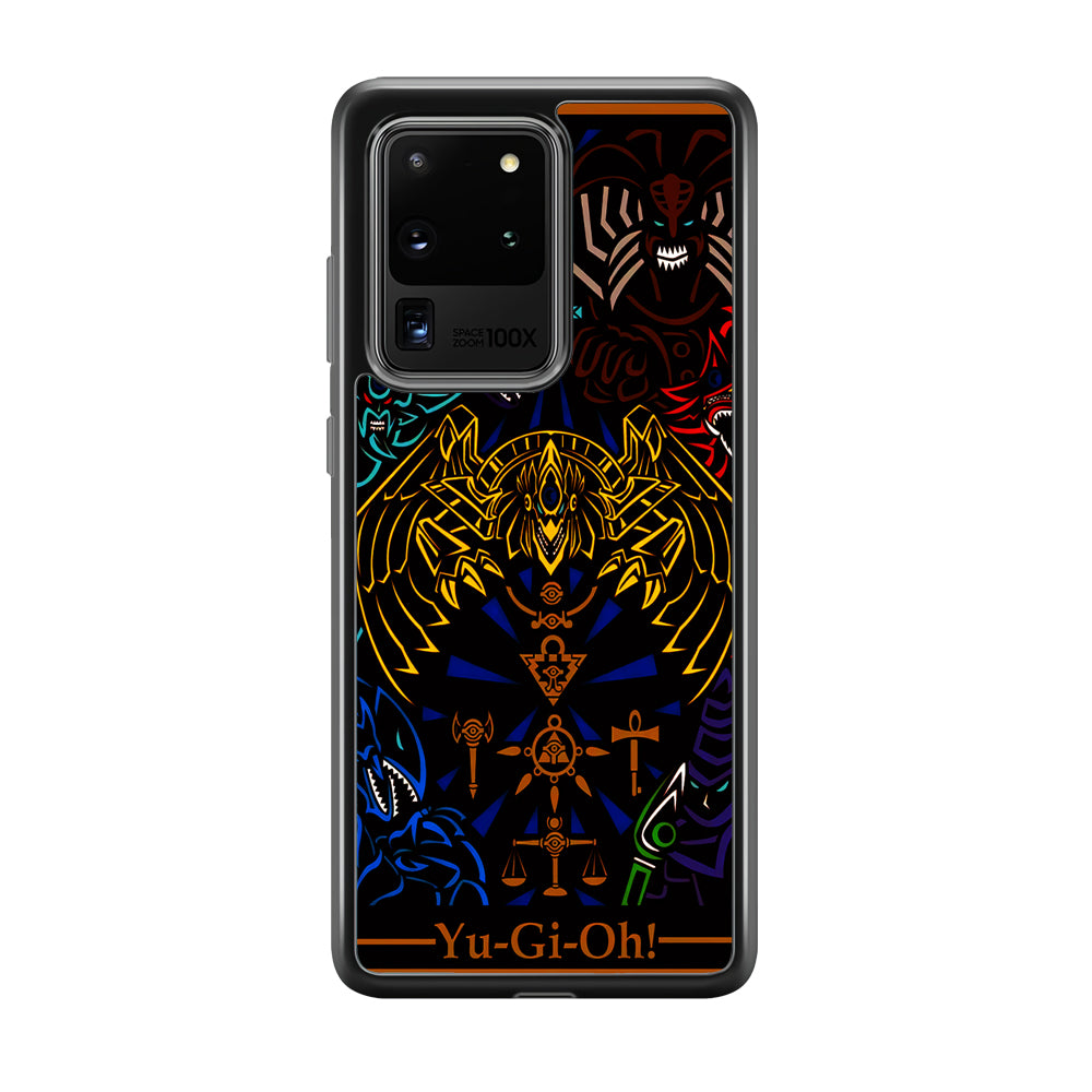 Yu-Gi-Oh Egyptian Gods Card Samsung Galaxy S20 Ultra Case-Phone Case-Tempered Glass Case-Altracase