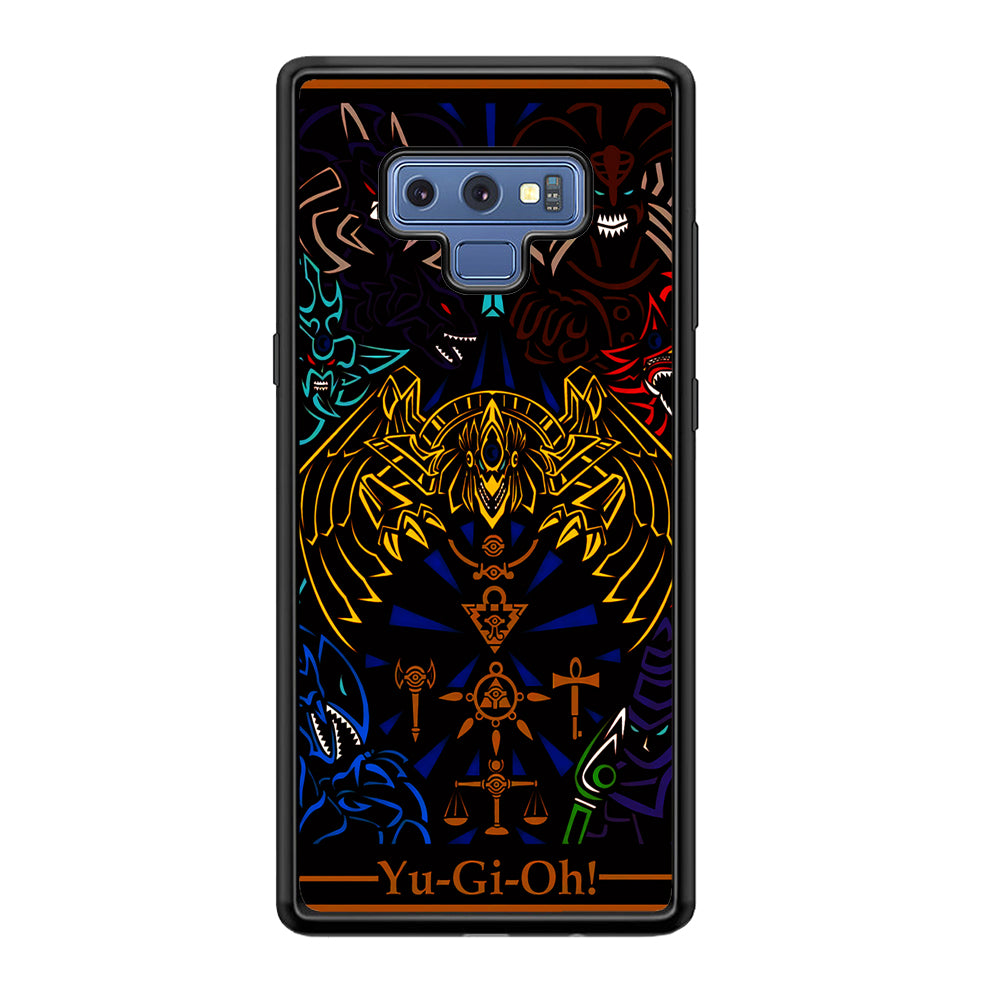 Yu-Gi-Oh Egyptian Gods Card Samsung Galaxy Note 9 Case-Phone Case-Tempered Glass Case-Altracase