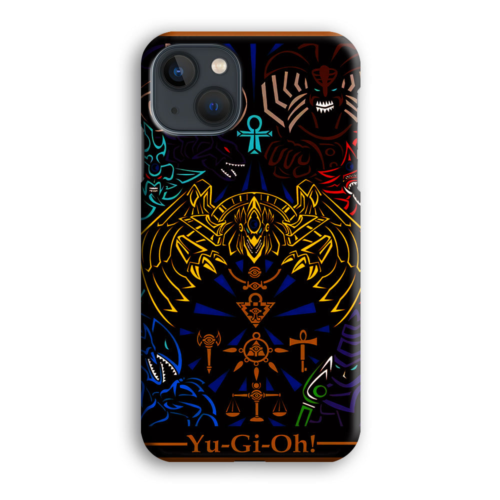 Yu-Gi-Oh Egyptian Gods Card iPhone 15 Plus Case-Phone Case-3D Case-Altracase