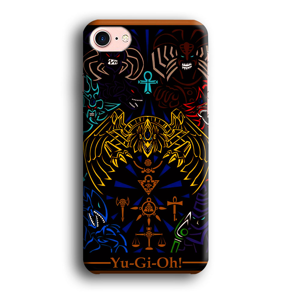 Yu-Gi-Oh Egyptian Gods Card iPhone SE 3 2022 Case-Phone Case-3D Case-Altracase