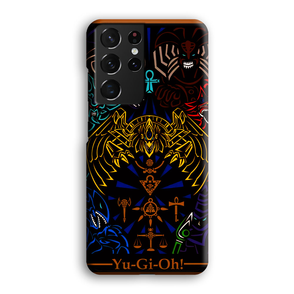 Yu-Gi-Oh Egyptian Gods Card Samsung Galaxy S21 Ultra Case-Phone Case-3D Case-Altracase