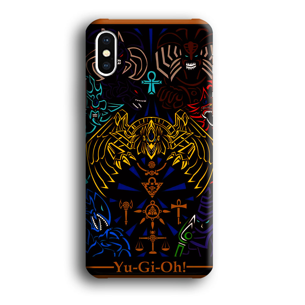 Yu-Gi-Oh Egyptian Gods Card iPhone Xs Case-Phone Case-3D Case-Altracase