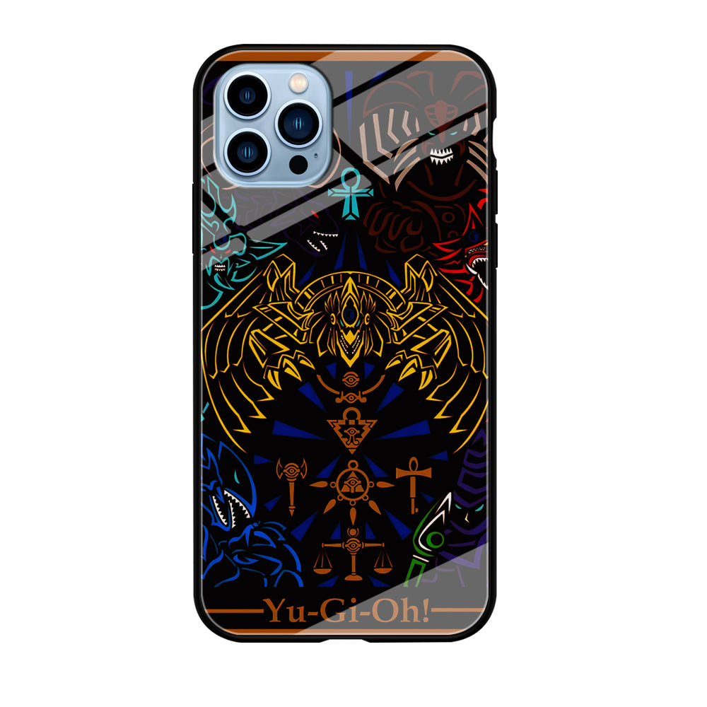 Yu-Gi-Oh Egyptian Gods Card iPhone 12 Pro Max Case-Phone Case-Tempered Glass Case-Altracase