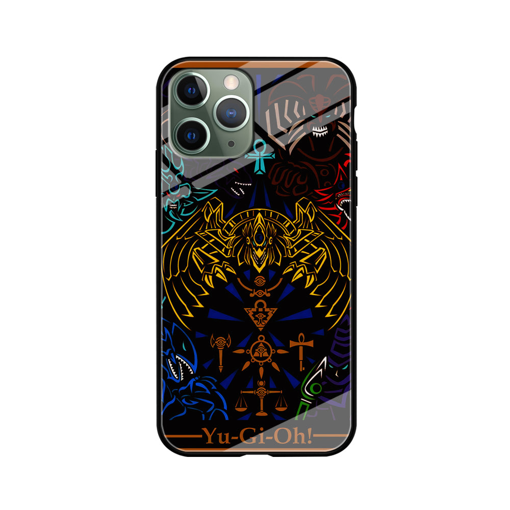 Yu-Gi-Oh Egyptian Gods Card iPhone 11 Pro Max Case-Phone Case-Tempered Glass Case-Altracase