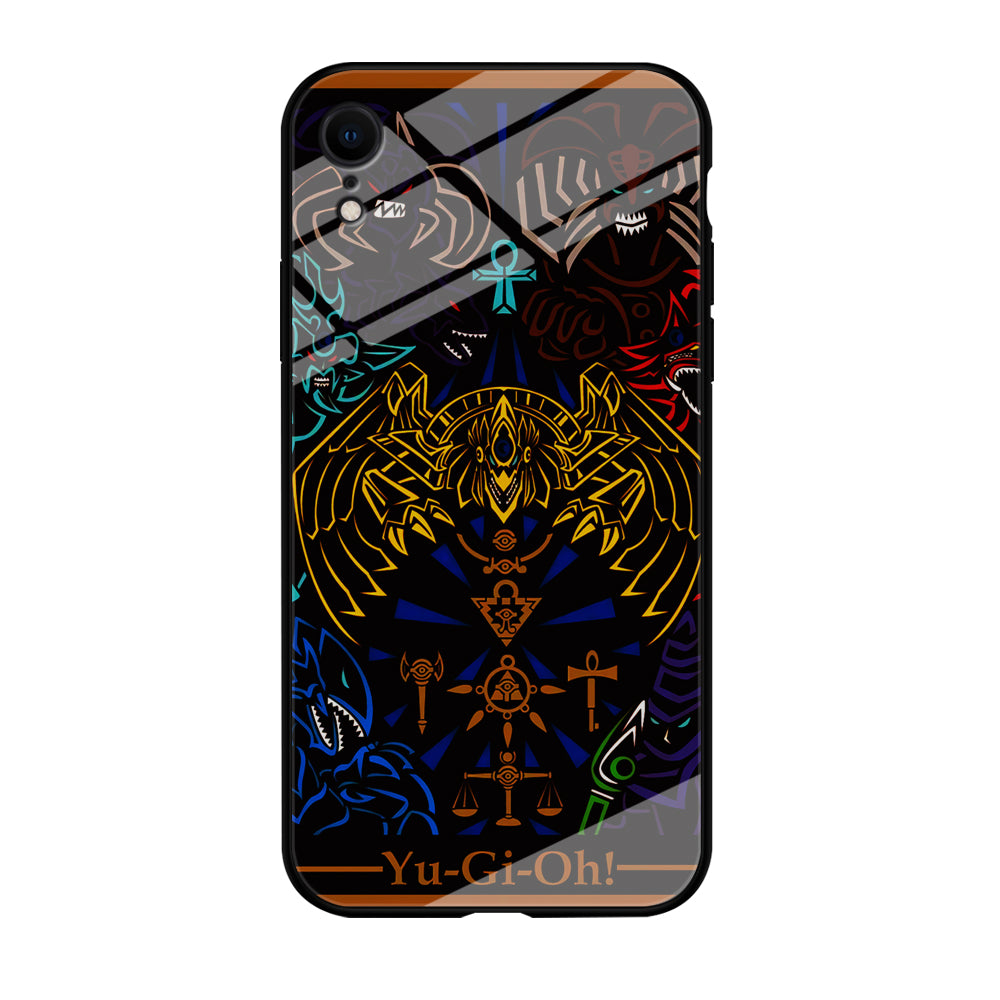 Yu-Gi-Oh Egyptian Gods Card iPhone XR Case-Phone Case-Tempered Glass Case-Altracase