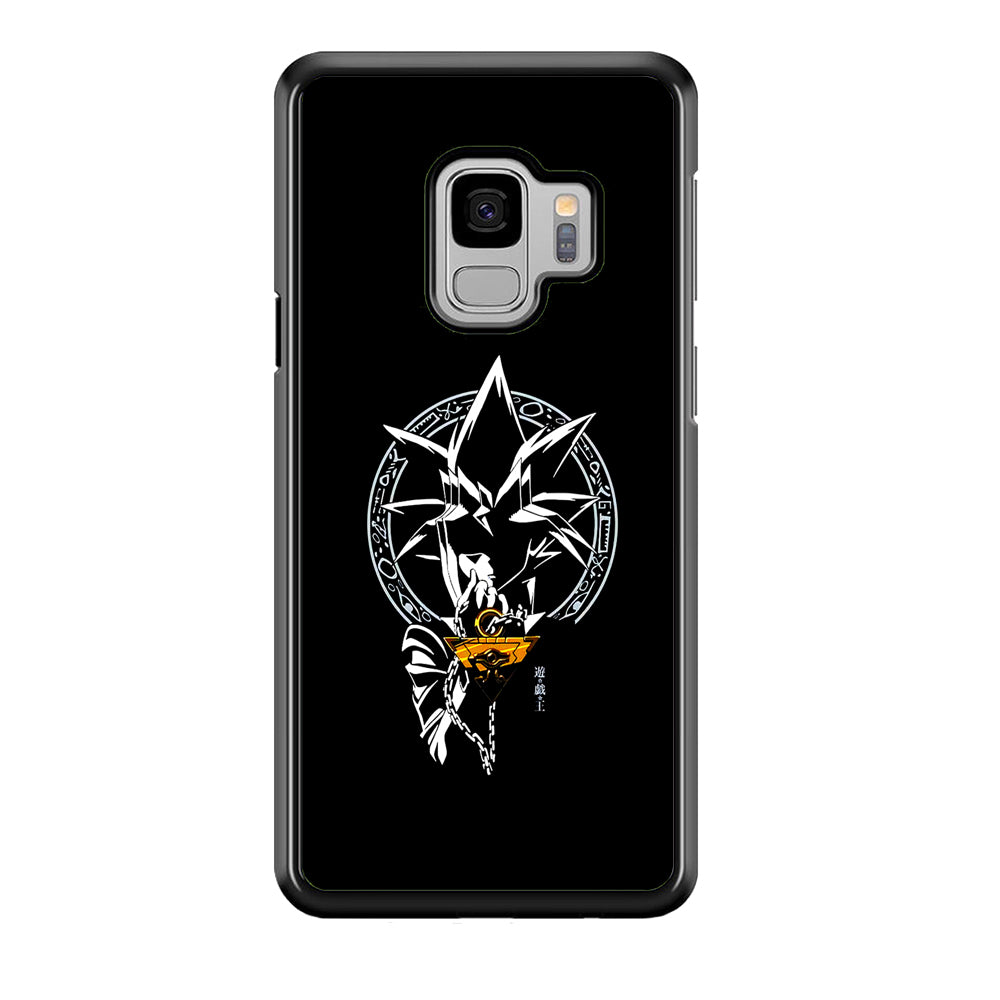 Yu-Gi-Oh Yugi Muto Black Samsung Galaxy S9 Case-Phone Case-Tempered Glass Case-Altracase