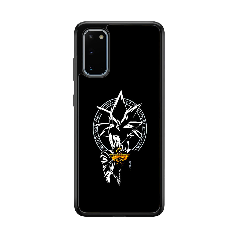 Yu-Gi-Oh Yugi Muto Black Samsung Galaxy S20 Case-Phone Case-Tempered Glass Case-Altracase