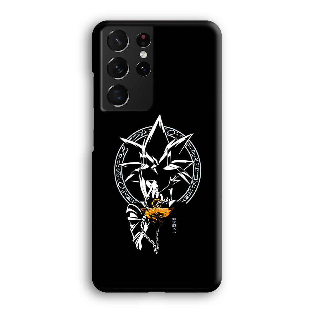 Yu-Gi-Oh Yugi Muto Black Samsung Galaxy S21 Ultra Case-Phone Case-3D Case-Altracase