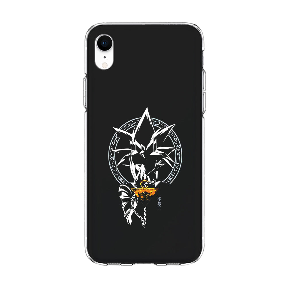 Yu-Gi-Oh Yugi Muto Black iPhone XR Case-Phone Case-Clear Soft Case-Altracase
