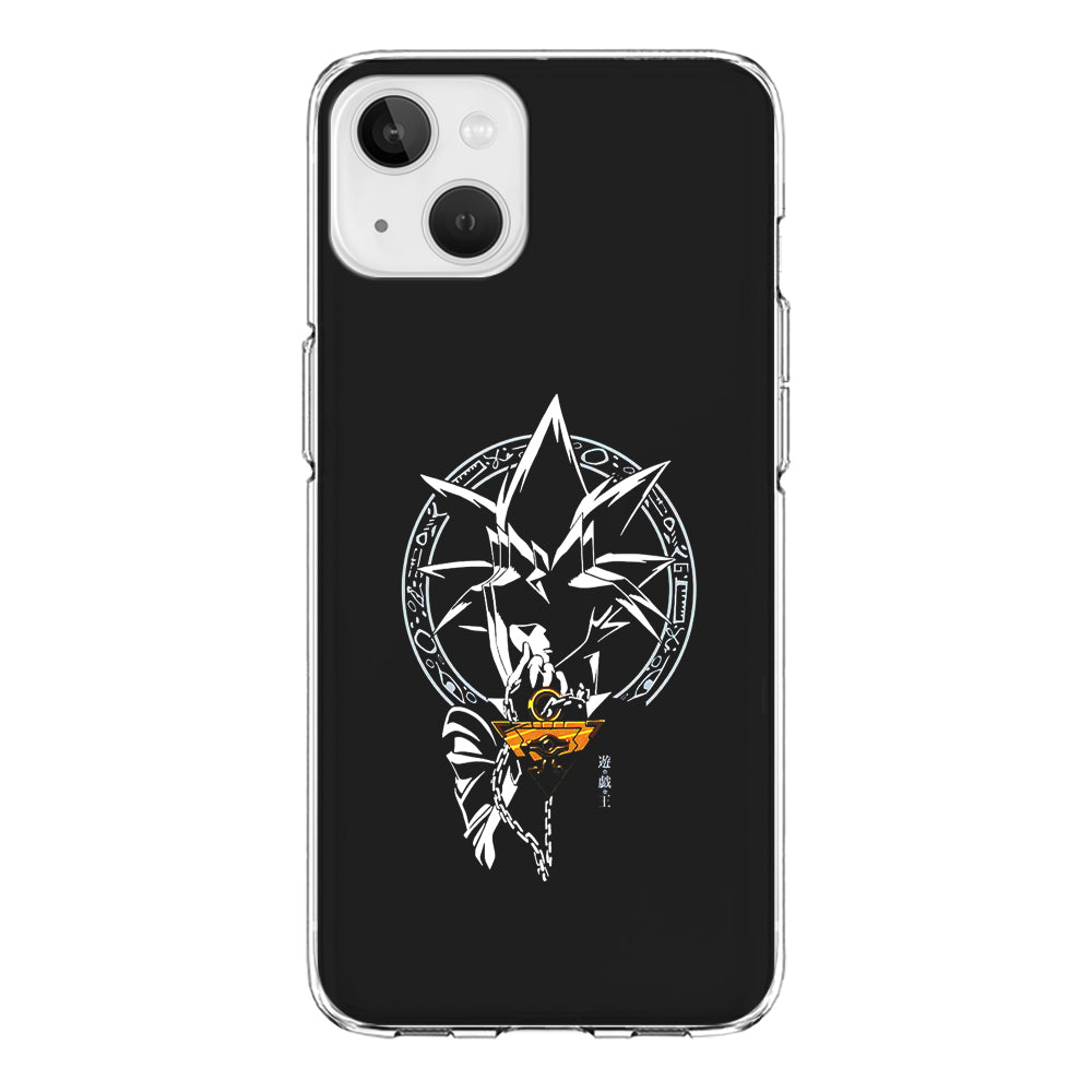 Yu-Gi-Oh Yugi Muto Black iPhone 15 Plus Case-Phone Case-Clear Soft Case-Altracase