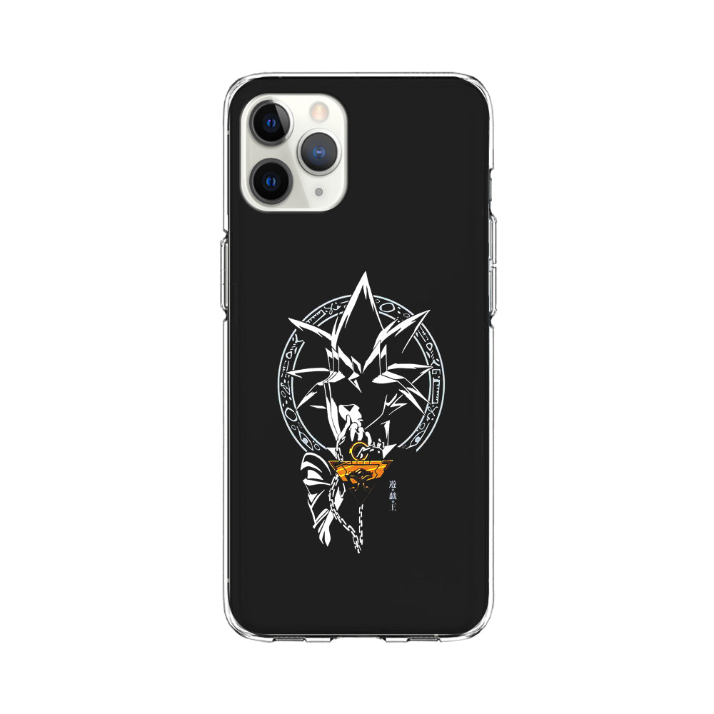 Yu-Gi-Oh Yugi Muto Black iPhone 11 Pro Max Case-Phone Case-Clear Soft Case-Altracase