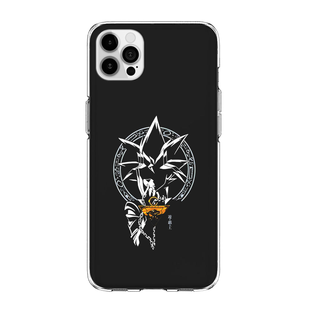 Yu-Gi-Oh Yugi Muto Black iPhone 12 Pro Case-Phone Case-Clear Soft Case-Altracase
