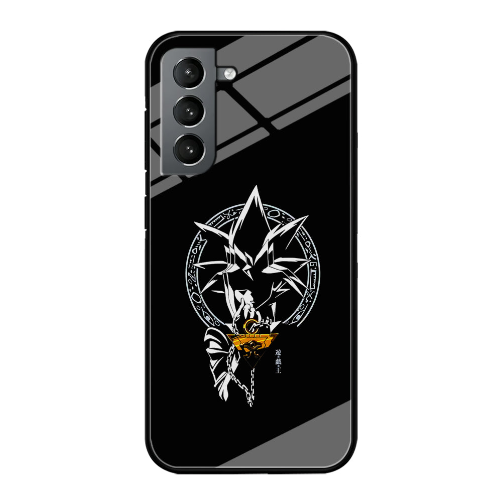 Yu-Gi-Oh Yugi Muto Black Samsung Galaxy S22 Case-Phone Case-Clear Soft Case-Altracase