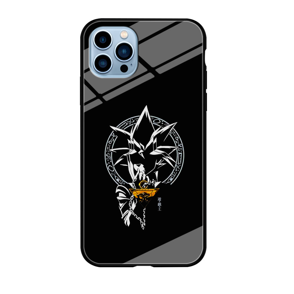 Yu-Gi-Oh Yugi Muto Black iPhone 12 Pro Max Case-Phone Case-Tempered Glass Case-Altracase