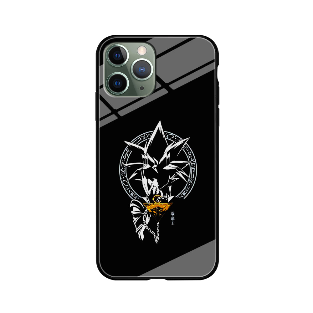 Yu-Gi-Oh Yugi Muto Black iPhone 11 Pro Max Case-Phone Case-Tempered Glass Case-Altracase