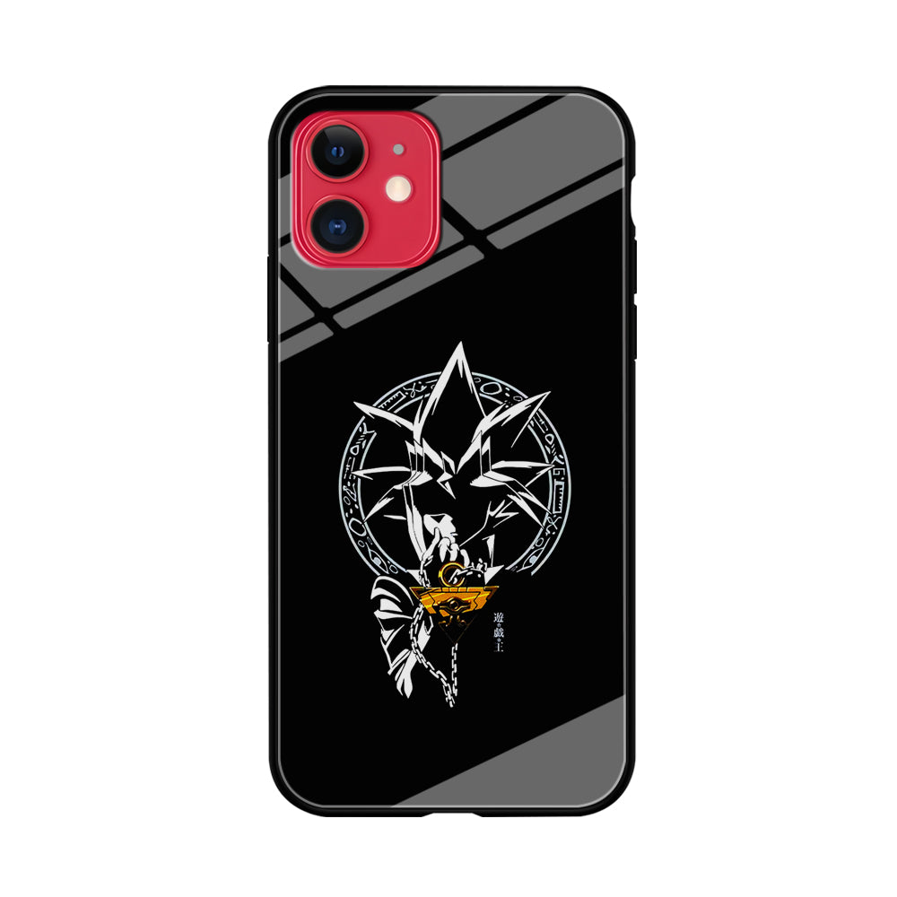 Yu-Gi-Oh Yugi Muto Black iPhone 11 Case-Phone Case-Tempered Glass Case-Altracase