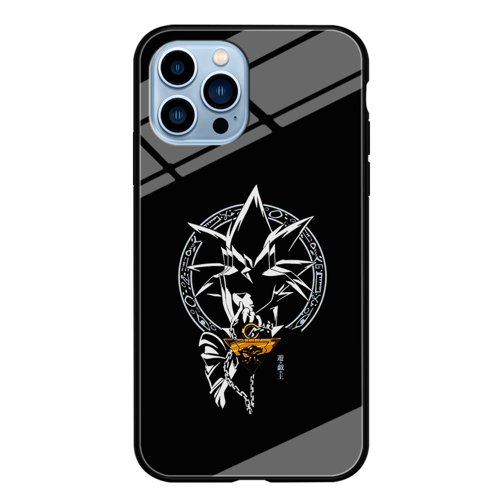 Yu-Gi-Oh Yugi Muto Black iPhone 15 Pro Max Case-Phone Case-Tempered Glass Case-Altracase