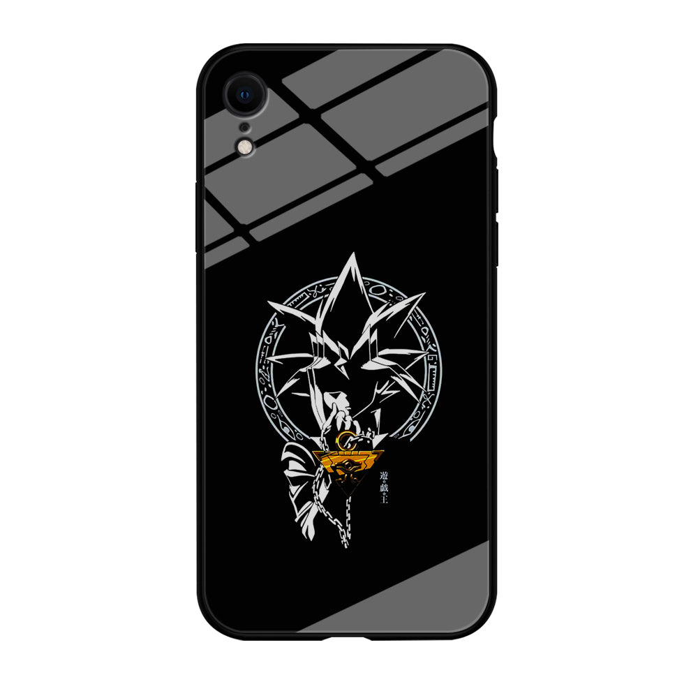 Yu-Gi-Oh Yugi Muto Black iPhone XR Case-Phone Case-Tempered Glass Case-Altracase