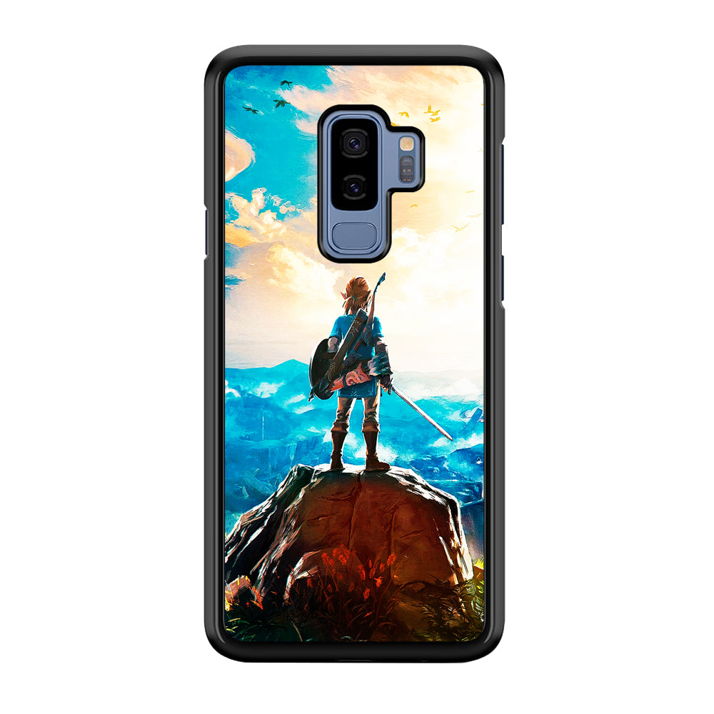 Zelda Breath Of The Wild Samsung Galaxy S9 Plus Case-Phone Case-Rubber Black (2D Case)-Altracase