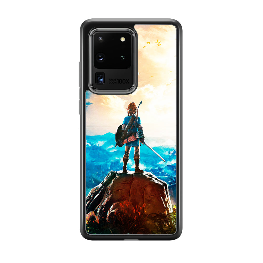 Zelda Breath Of The Wild Samsung Galaxy S20 Ultra Case-Phone Case-Tempered Glass Case-Altracase
