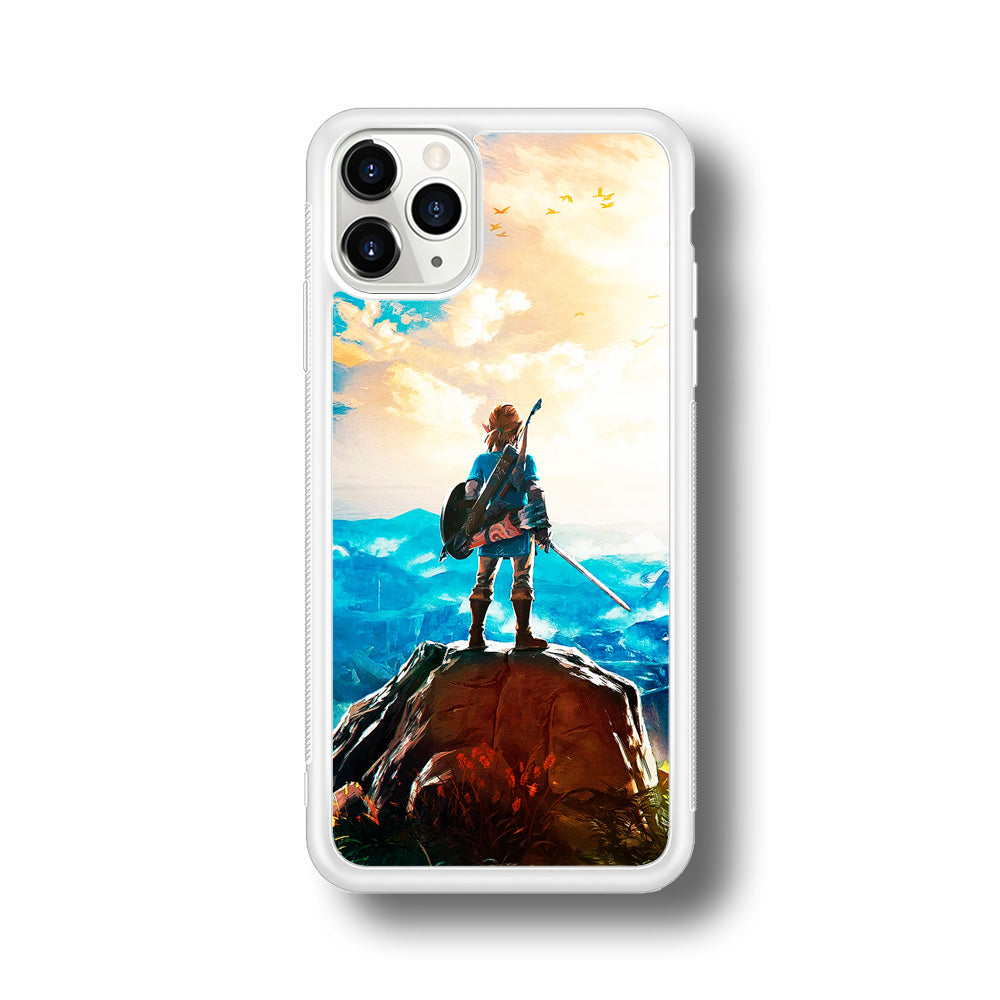 Zelda Breath Of The Wild iPhone 11 Pro Max Case-Phone Case-Rubber White (2D Case)-Altracase