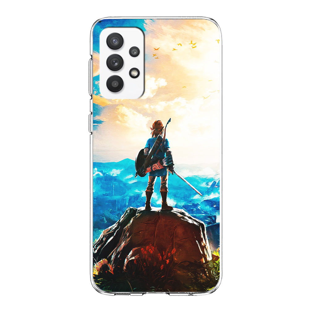 Zelda Breath Of The Wild Samsung Galaxy A32 Case-Phone Case-Clear Soft Case-Altracase