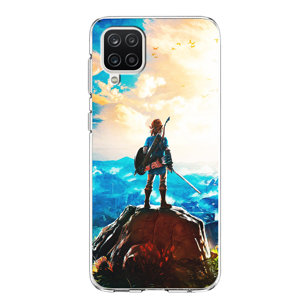 Zelda Breath Of The Wild Samsung Galaxy A12 Case-Phone Case-Clear Soft Case-Altracase