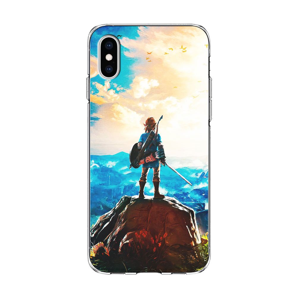 Zelda Breath Of The Wild iPhone Xs Case-Phone Case-Clear Soft Case-Altracase