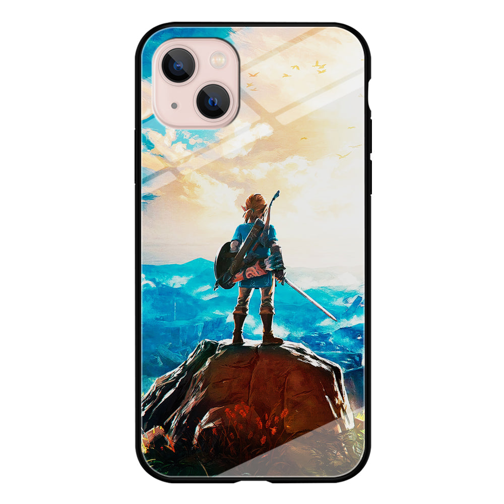 Zelda Breath Of The Wild iPhone 14 Case-Phone Case-Tempered Glass Case-Altracase