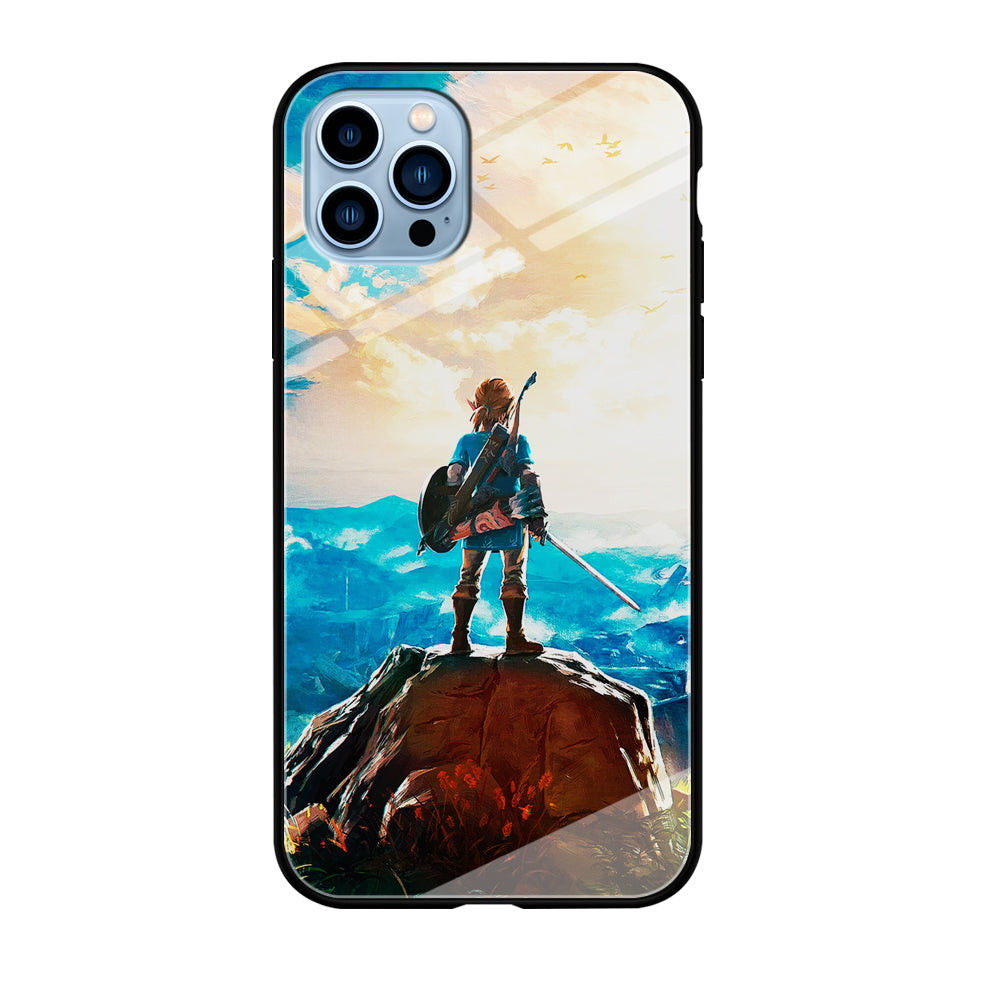 Zelda Breath Of The Wild iPhone 12 Pro Max Case-Phone Case-Tempered Glass Case-Altracase