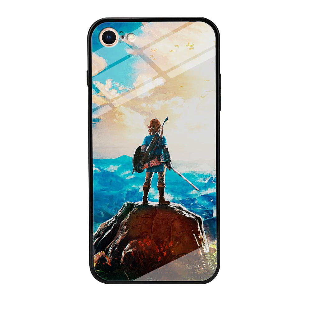 Zelda Breath Of The Wild iPhone SE 2020 Case-Phone Case-Tempered Glass Case-Altracase