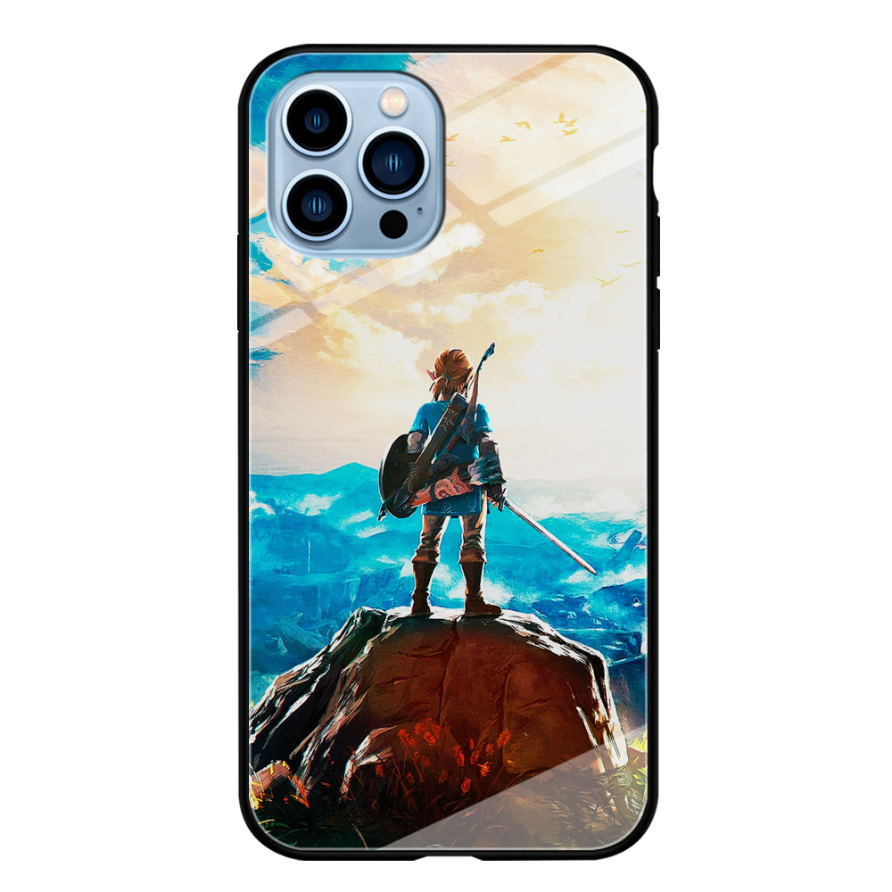 Zelda Breath Of The Wild iPhone 15 Pro Case-Phone Case-Tempered Glass Case-Altracase