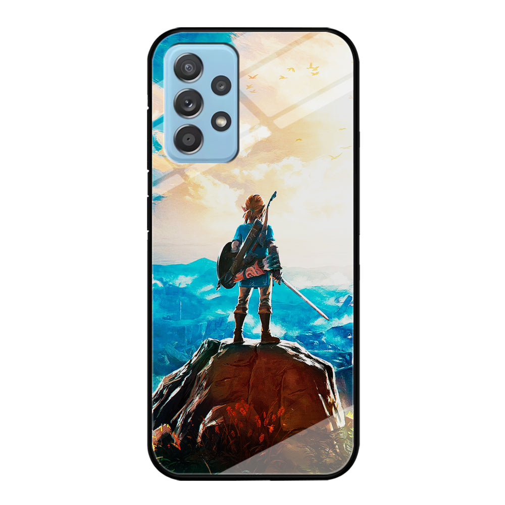 Zelda Breath Of The Wild Samsung Galaxy A72 Case-Phone Case-Tempered Glass Case-Altracase