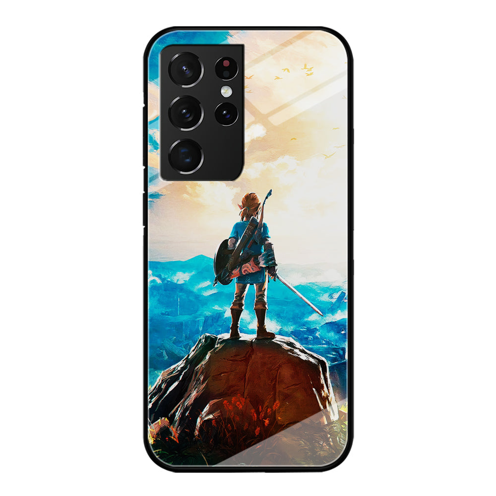 Zelda Breath Of The Wild Samsung Galaxy S24 Ultra Case-Phone Case-Tempered Glass Case-Altracase
