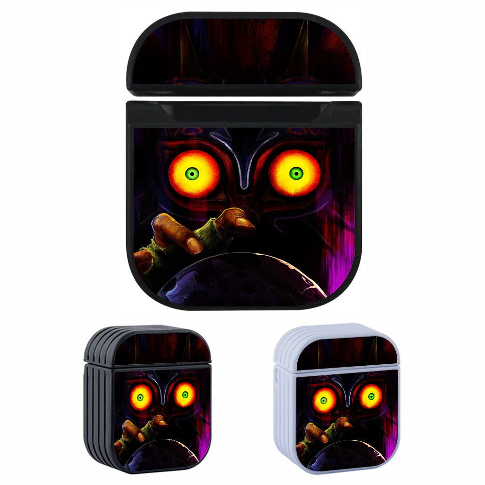 Zelda Majora's Mask Eyes Hard Plastic Case Cover For Apple Airpods-AirPod Case-Altracase