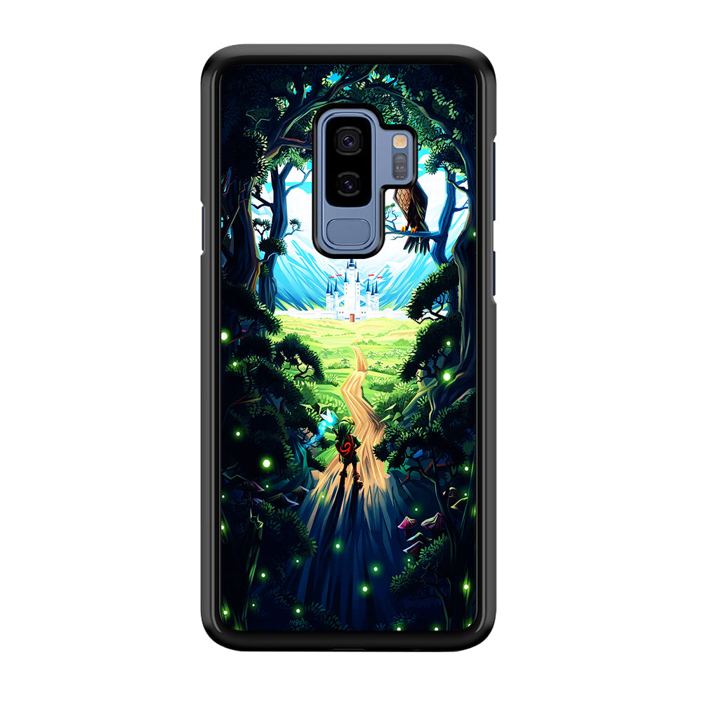 Zelda Ocarina Of Time Samsung Galaxy S9 Plus Case-Phone Case-Rubber Black (2D Case)-Altracase